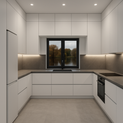 Bucatarie  in forma de U  A-82